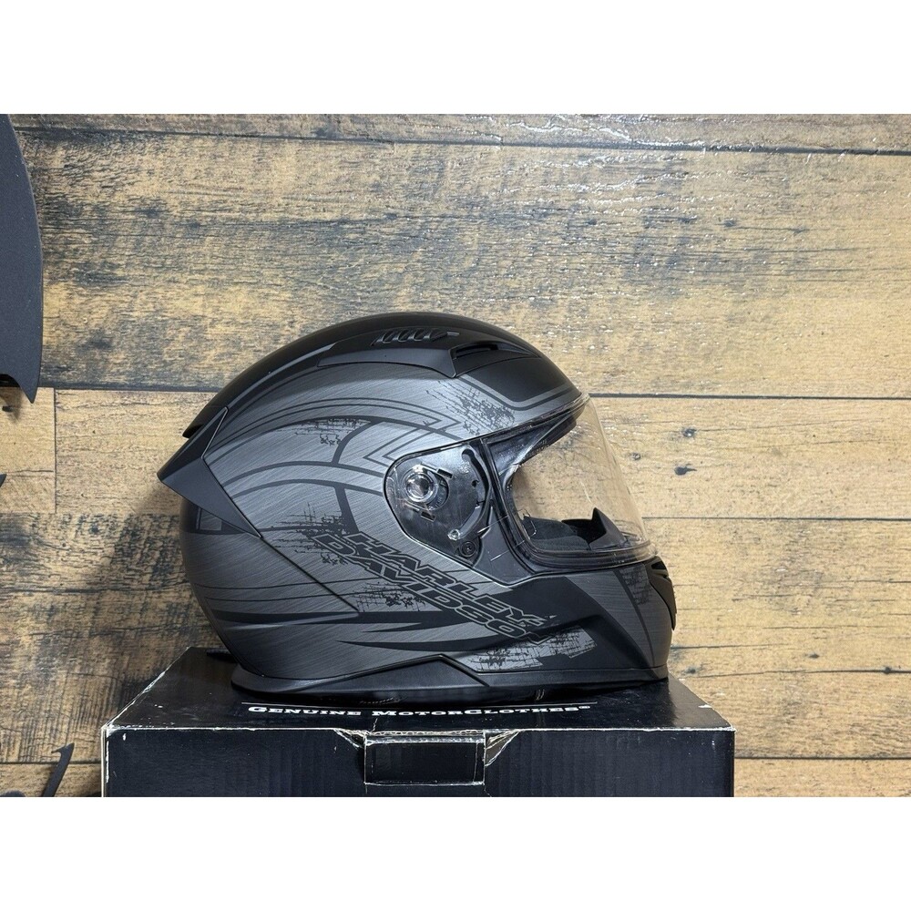 HD Harley Davidson HD M05 full face helmet S metallic Graphic Excellent! - Picture 7 of 16